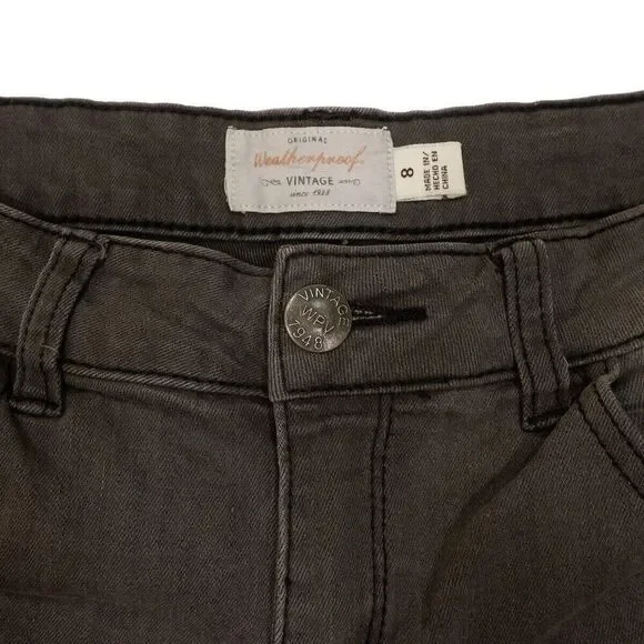 Weatherproof Jeans Womens 8 Runs Small Skinny Ankle Gray Measures 27 x 26.5 - Picture 3 of 9